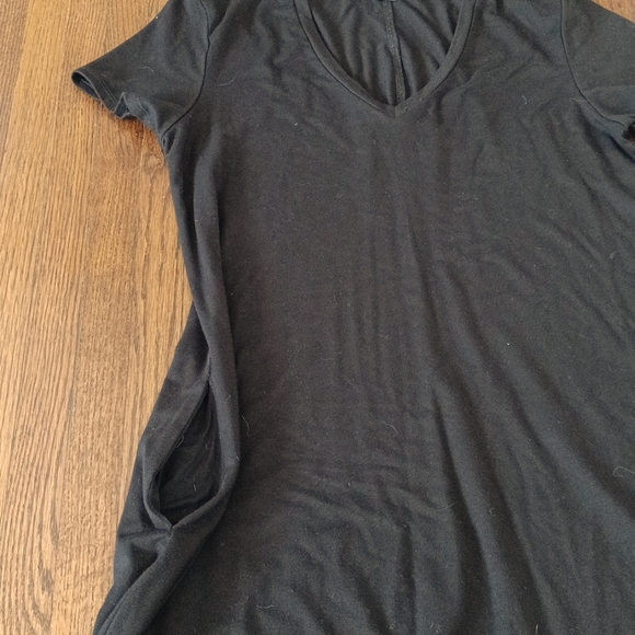 Karen Kane Black Short Sleeve Dress With Pockets - Picture 4 of 8
